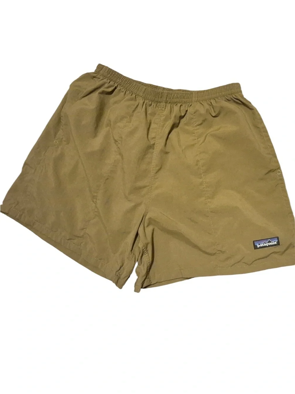 Patagonia Baggies Shorts Men's Large Tan Khaki 4
